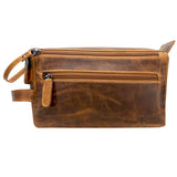 Beth Toiletry Bag Women Cosmetic Bag Leather Toiletry Bag Travel Men